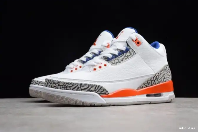 Bmlin Shoes 3 Air Retro 'Knicks 136064-148 Rivals' Jordan 0501